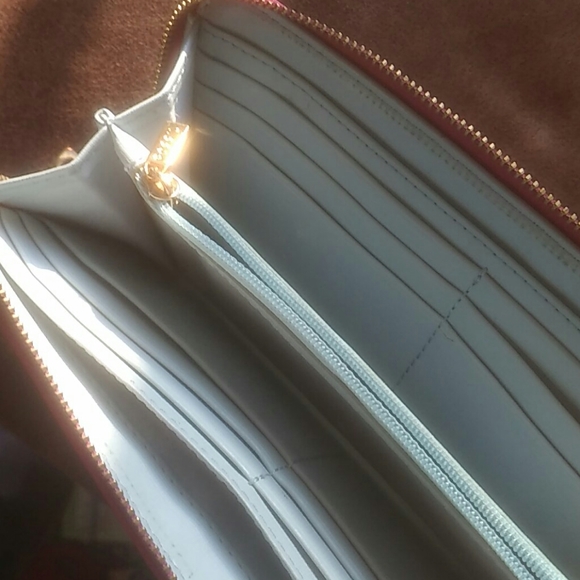 Fossil Wallet Pink Leather - Picture 5 of 5